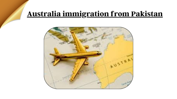 Australia immigration from Pakistan