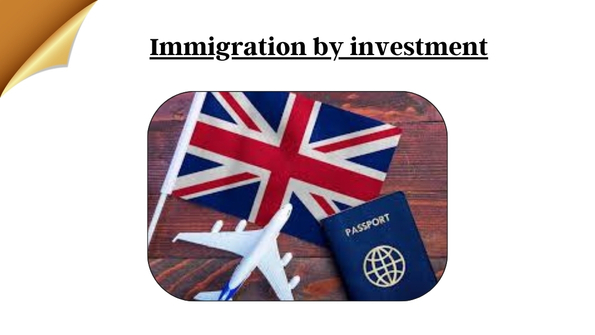 Immigration by investment